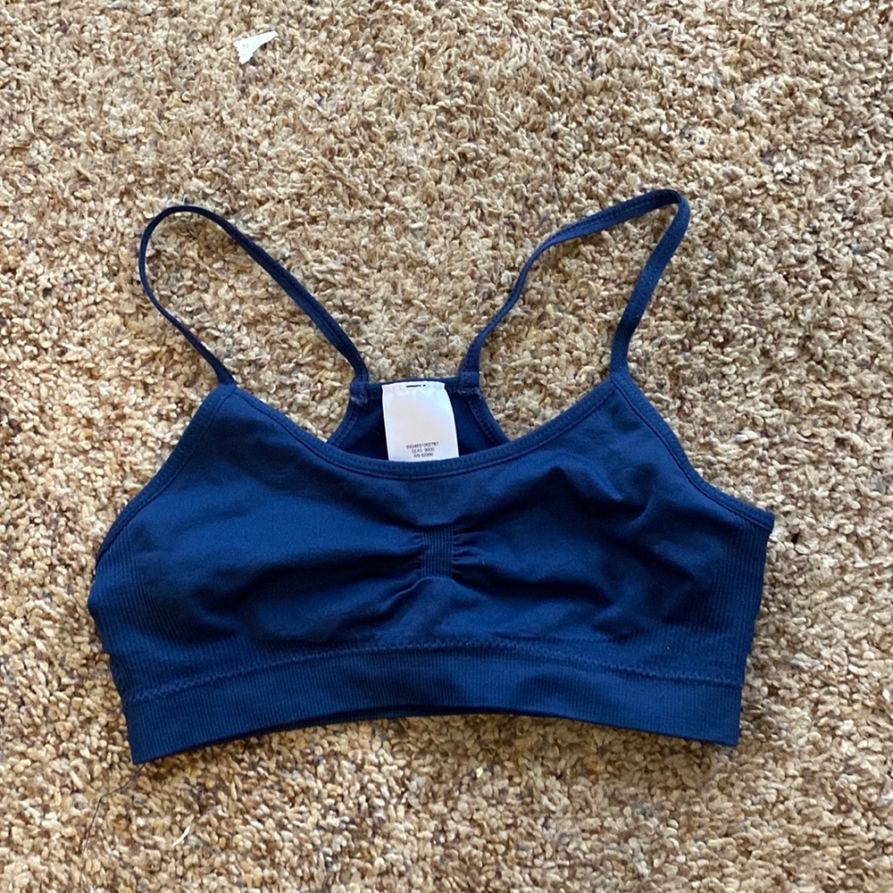 4/$10 Low Impact razor back sports bra